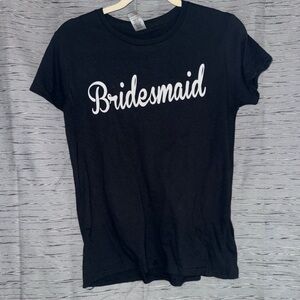 Bridesmaid t shirt